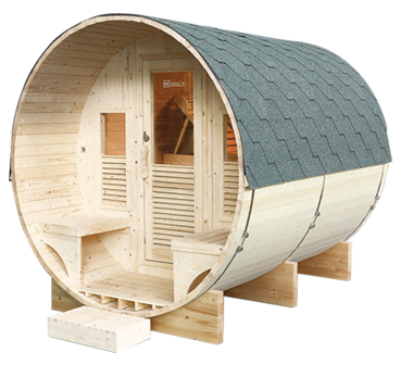 Holl&#039;s Gaia Luna Outdoor Stoomsauna 6 Persoons