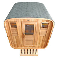 Holl&#039;s Gaia Nova Outdoor Stoomsauna 3-6 Persoons