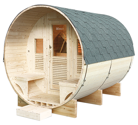 Holl's Gaia Luna Outdoor Stoomsauna 6 Persoons