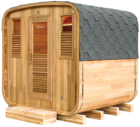 Holl's Gaia Nova Outdoor Stoomsauna 3-6 Persoons